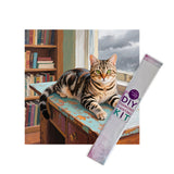 Diamond Painting DIY Kit,Full Drill, 30x30cm - Cat
