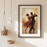 Diamond Painting DIY Kit,Full Drill, 50x30cm- Dance