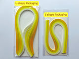 Series Quilling Paper Strips - 9 Packs, Available for Individual Sale! 7 mm in width, 390mm in length