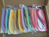 Quilling Strips Set -9 color series packages, 10mm in width, 540mm length, 120 pcs strips