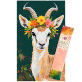 Easy Craft Paint by Number DIY Kit, 50x30cm-Wild Animals