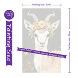 Easy Craft Paint by Number DIY Kit, 50x30cm-Wild Animals