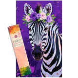 Easy Craft Paint by Number DIY Kit, 50x30cm-Wild Animals
