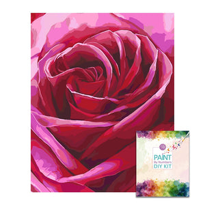 Easy Craft Paint by Number DIY Kit, 50x40cm- Petal Series 02 115