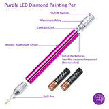 Diamond Painting Easy Tool Set 03 Purple Kit