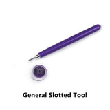 Dark Violet Quilling Tool with metal head