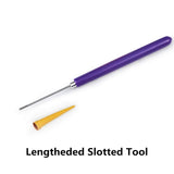 Dark Violet Quilling Tool with metal head