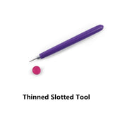 Dark Violet Quilling Tool with metal head