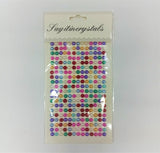 Color Crystal Stickers, 260pcs