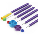 Dark Violet Quilling Tool 6pcs