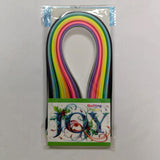 Paper Quilling Strips - 7/10mm in width, 390mm in length, 26 color, 160pcs