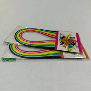 Paper Quilling Strips - 3mm/5mm in width, 390mm in length, 24 color, 120pcs