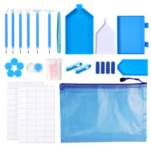 Diamond Painting Easy Tool Set 02 Blue Kit