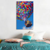 Diamond Painting DIY Kit,Full Drill, 50x30 cm- Balloon Up