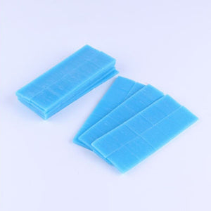 Square Blue Glue Clay 10pcs x 8 pack