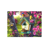 Diamond Painting DIY Kit,Full Drill, 40x30cm- Little Bird and House