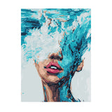 Diamond Painting DIY Kit,Full Drill, 40x30cm- Oceania