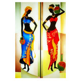 Diamond Painting DIY Kit,Full Drill, 45x30cm- African Art