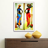 Diamond Painting DIY Kit,Full Drill, 45x30cm- African Art