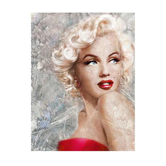 Diamond Painting DIY Kit,Full Drill, 40x30cm- Marilyn Monroe