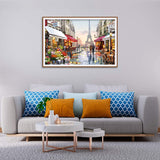 Diamond Painting DIY Kit,Full Drill, 60x40cm- Paris Street Scene