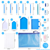 Diamond Painting Easy Tool Set 02 Blue Kit