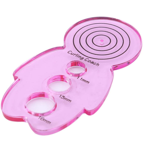 Pink Curling Coach