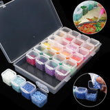 4 x 28-Cell Storage Boxes for Diamond Painting