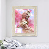 Diamond Painting DIY Kit,Full Drill, 50x40cm- Beautiful Woman