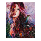 Diamond Painting DIY Kit,Full Drill, 50x40cm- Painting of Beauty