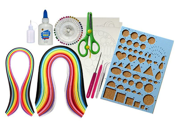 Beginner Quilling Kit _more strips for creative fun