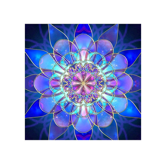 Diamond Painting DIY Kit,Full Drill - Mandalas