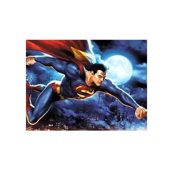 Diamond Painting DIY Kit,Full Drill, 40x30cm- Superman